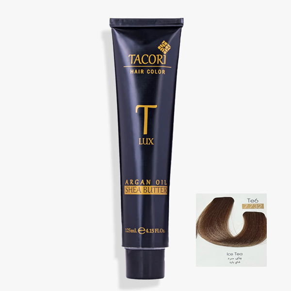 رنگ مو شماره 7.732 چای سرد 125 میلی لیتر تاکوری 